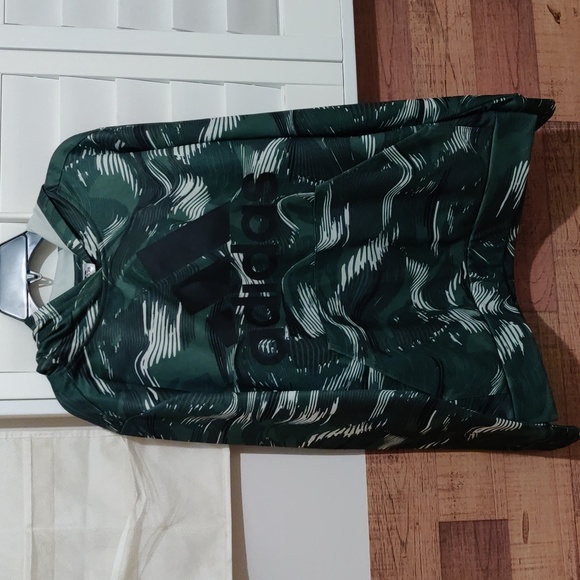Adidas green hoodie - Picture 3 of 5